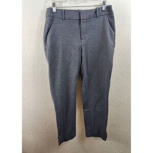 A New Day Womens Size 6 Gray Tapered Stretch Mid Rise Stretch Ankle Pants